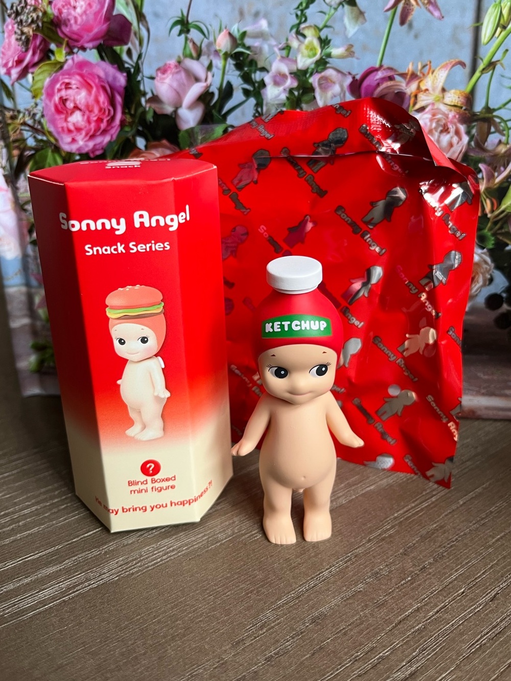 Sonny Angel KETCHUP Figure Snack Series AUTHENTIC Factory Fresh Dreams Doll NEW